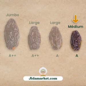 Dattes medjool de Palestine - 450g