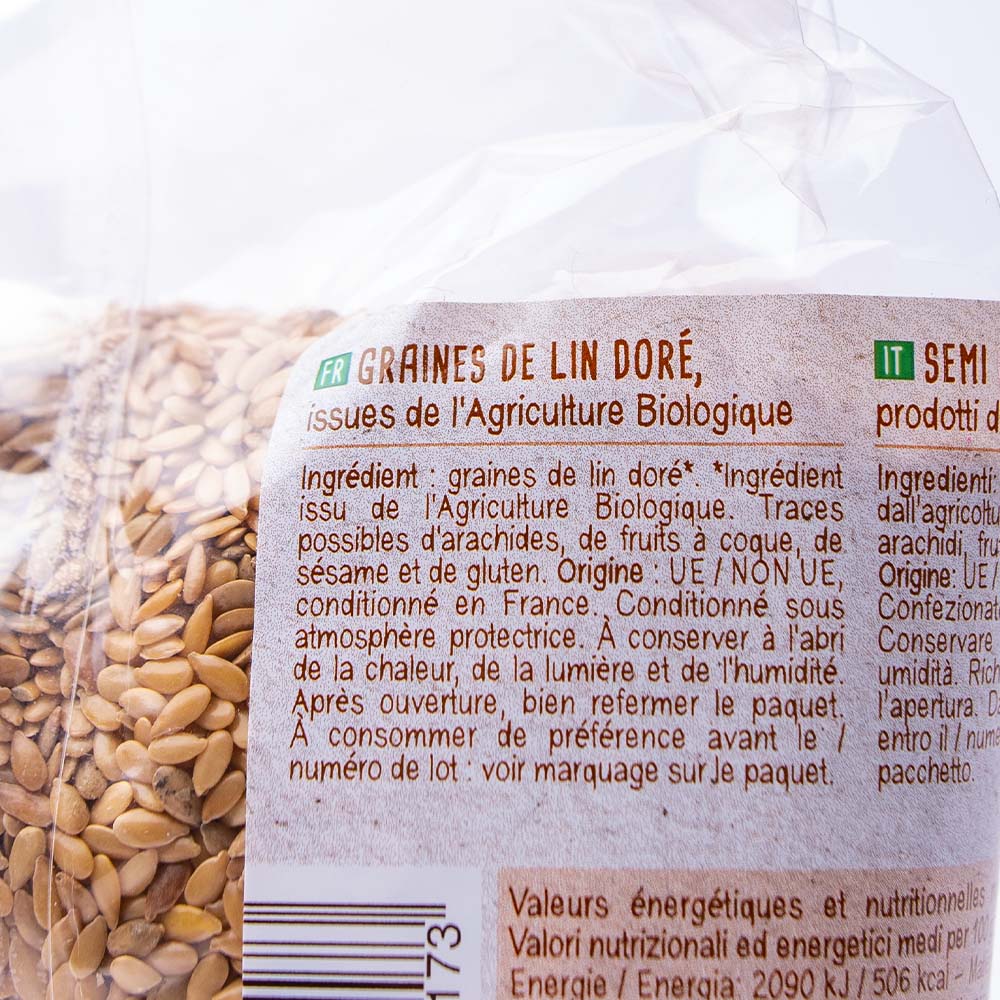 GRAINES DE LIN DORÉE 2