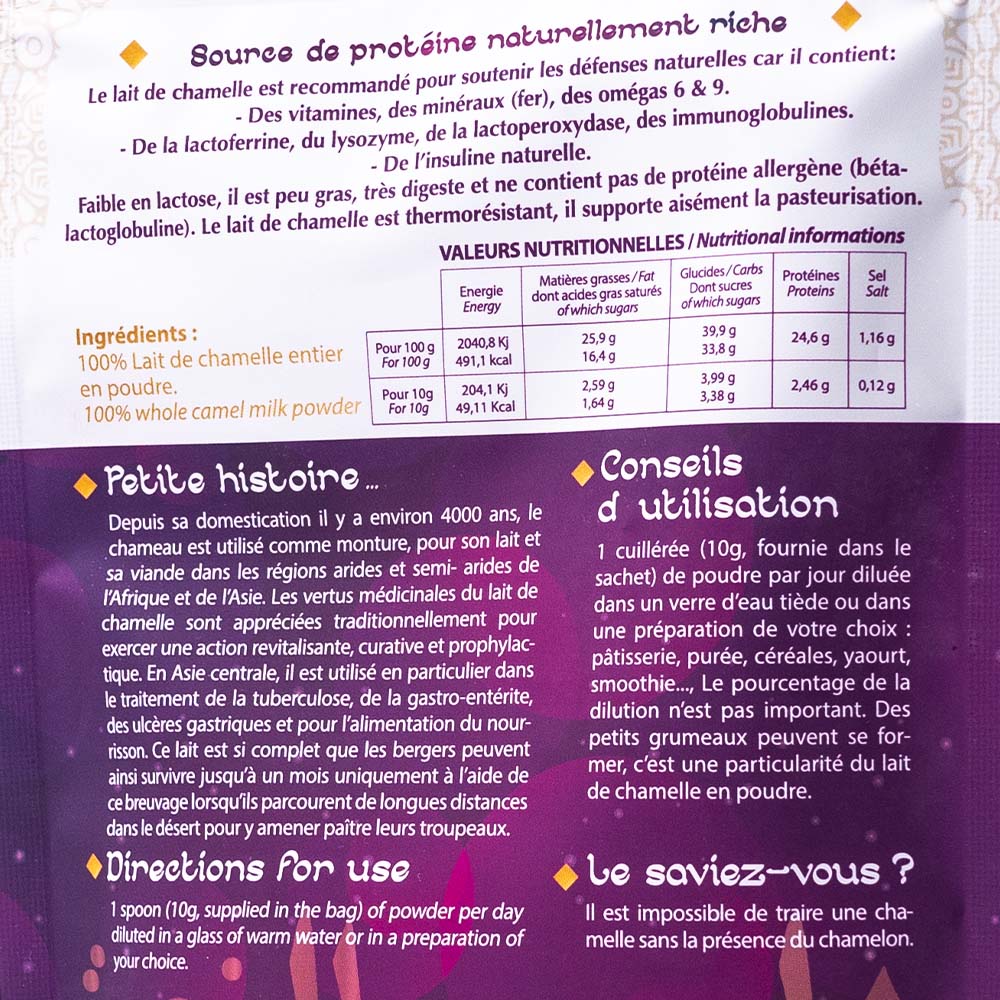 LAIT CHAMELLE EN POUDRE 2