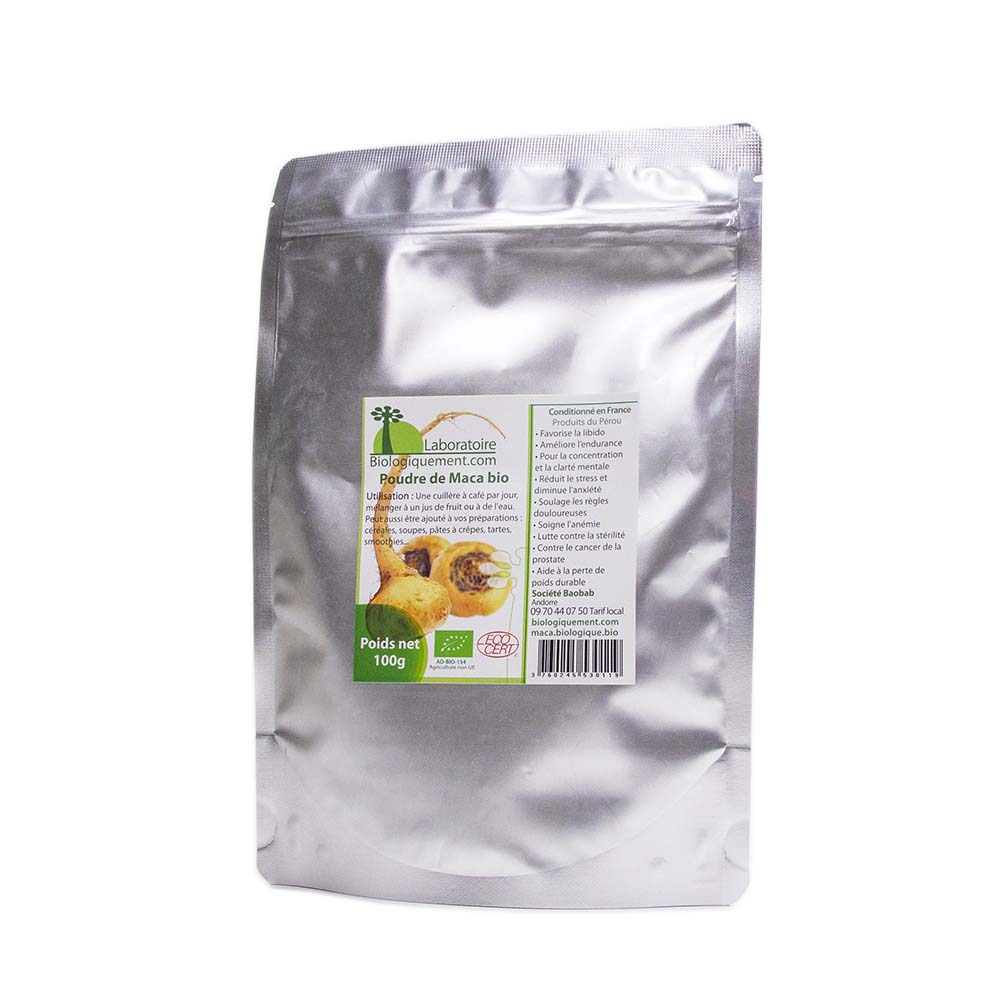 POUDRE DE MACA BIO