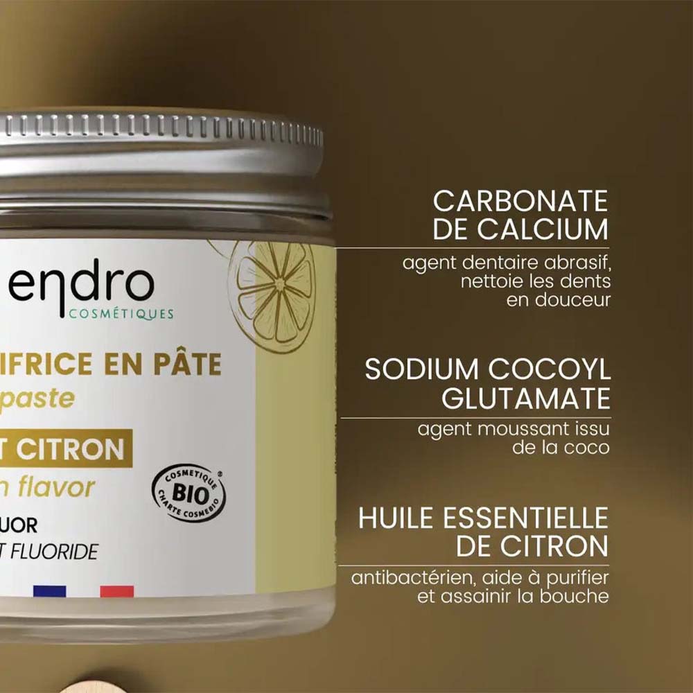 Dentifrice bio Citron - Endro
