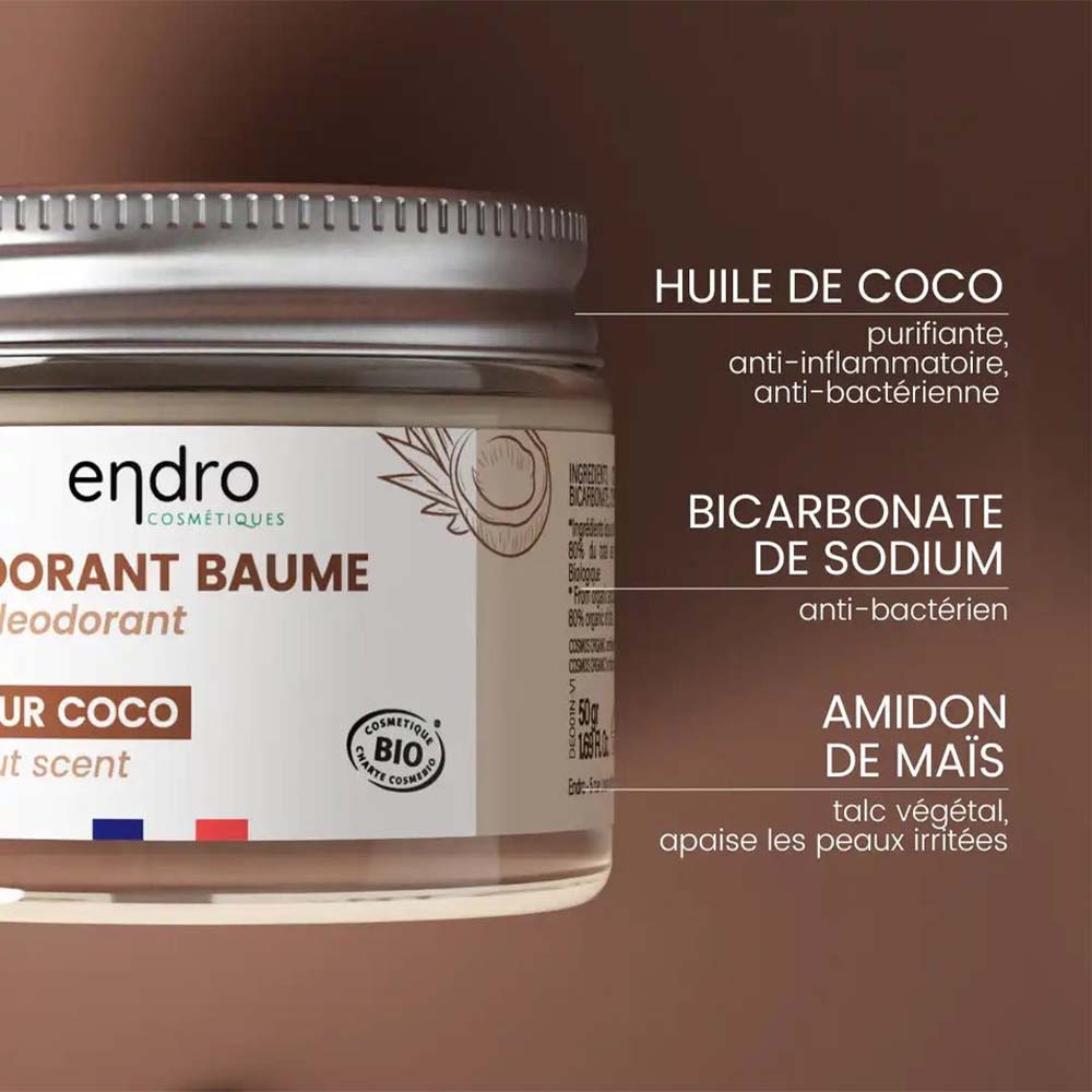 DEO COCO 1 déodorant parfum coco Endro