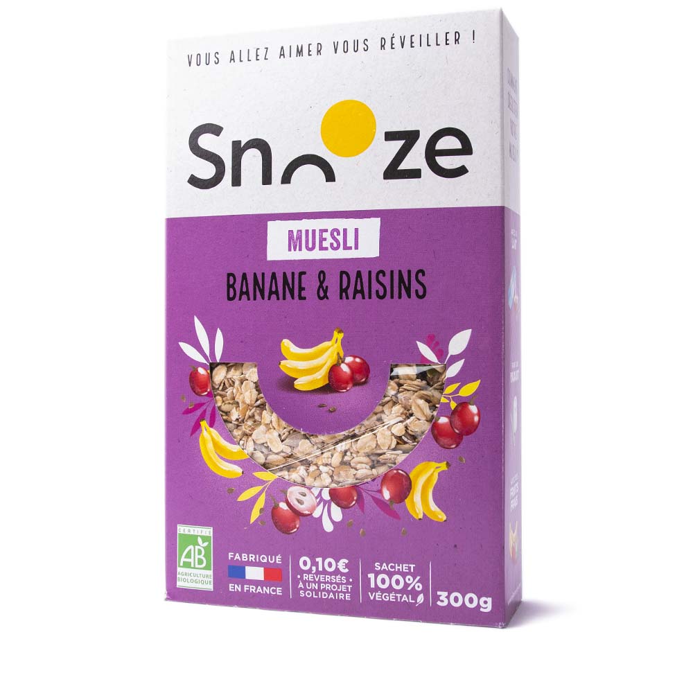 MUESLI BANANE RAISINS