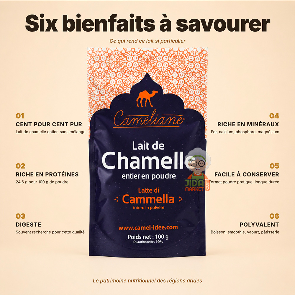 LAIT DE CHAMELLE BENEFICES LAIT DE CHAMELLE BIENFAITS