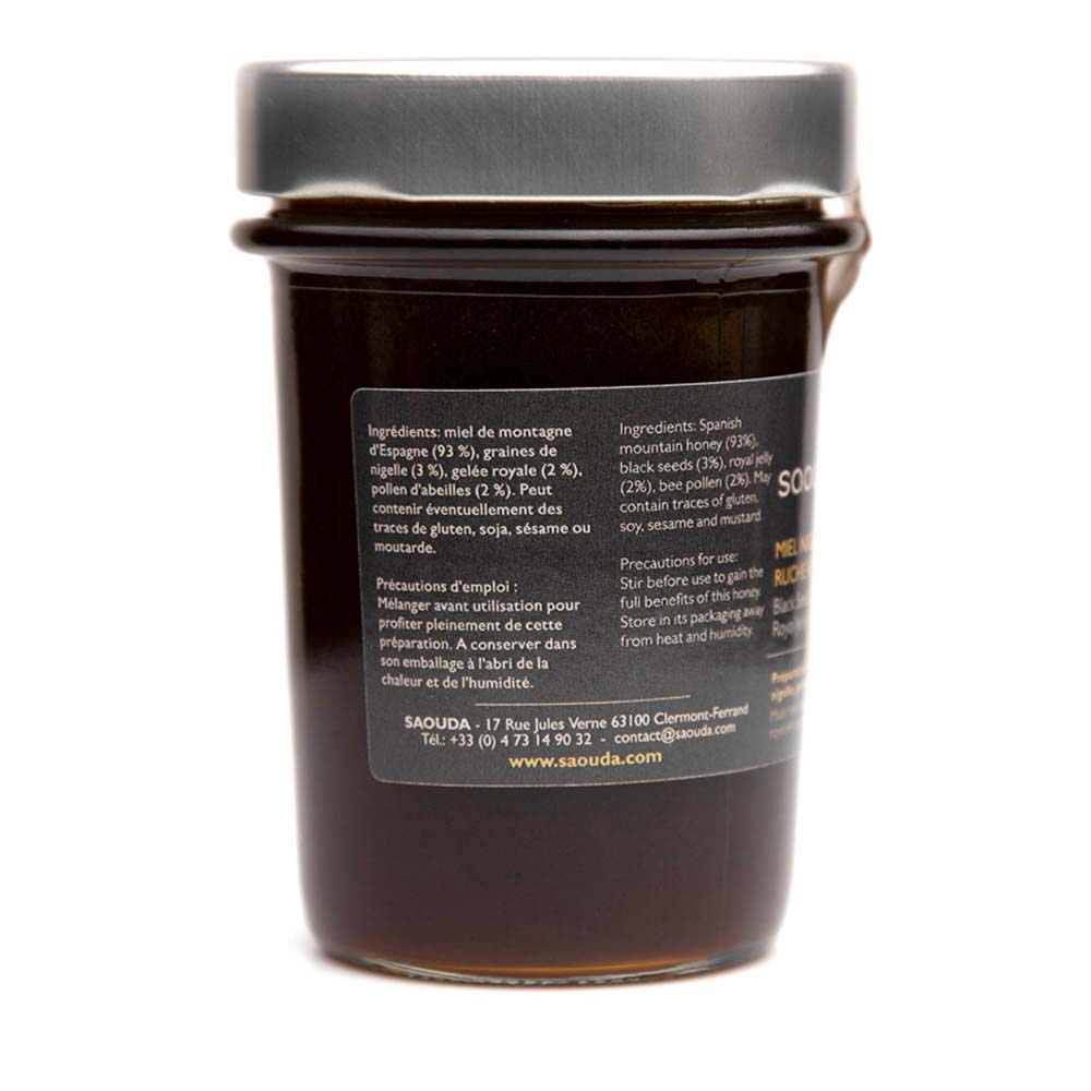 MIEL NIGELLE RUCHE ROYALE 2