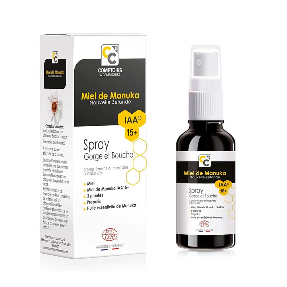 SPRAY GORGE ET BOUCHE MANUKA IAA15