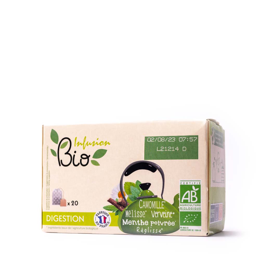 INFUSION CAMOMILLE MELISSE VERVEINE