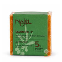 Savon d'Alep 5 laurier Najel 190g régulation sébum