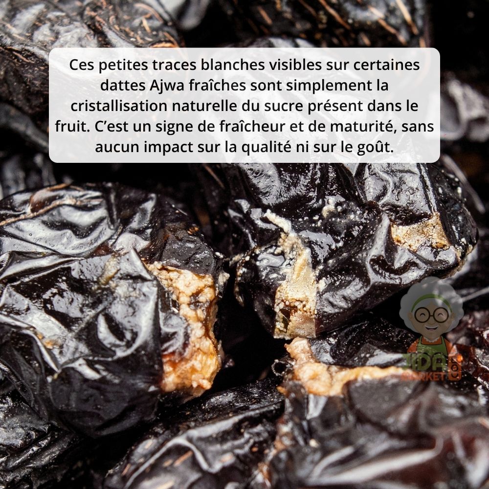 dattes ajwa fraîches - Calibre Large - Arabie Saoudite