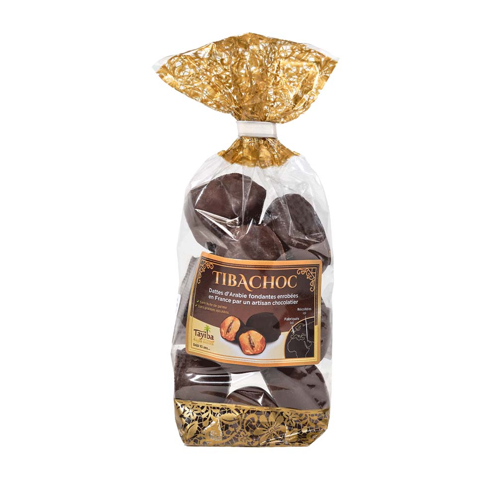 Dattes au chocolat noir