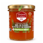 Miel de thym et romarin enrichi à la propolis verte