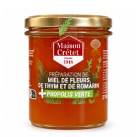 Miel de thym et romarin enrichi à la propolis verte