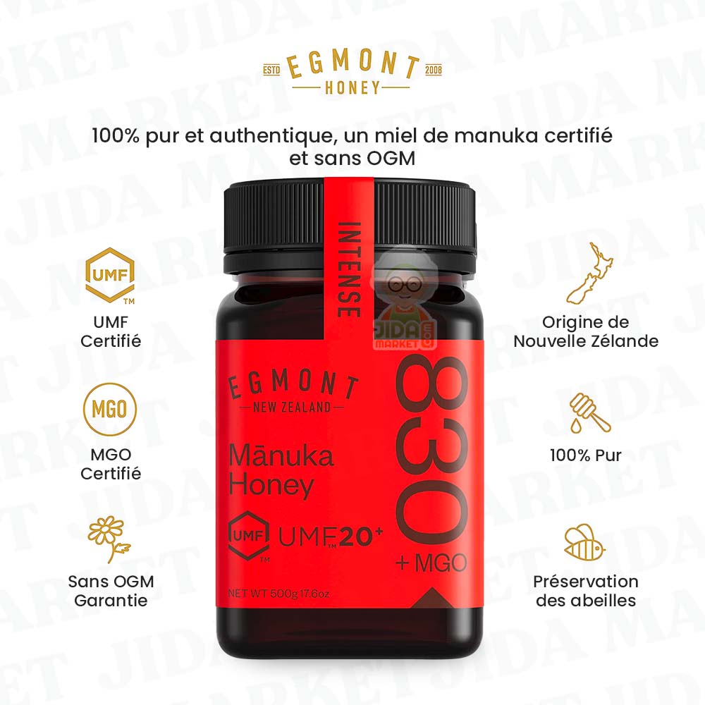 Miel de manuka 20+