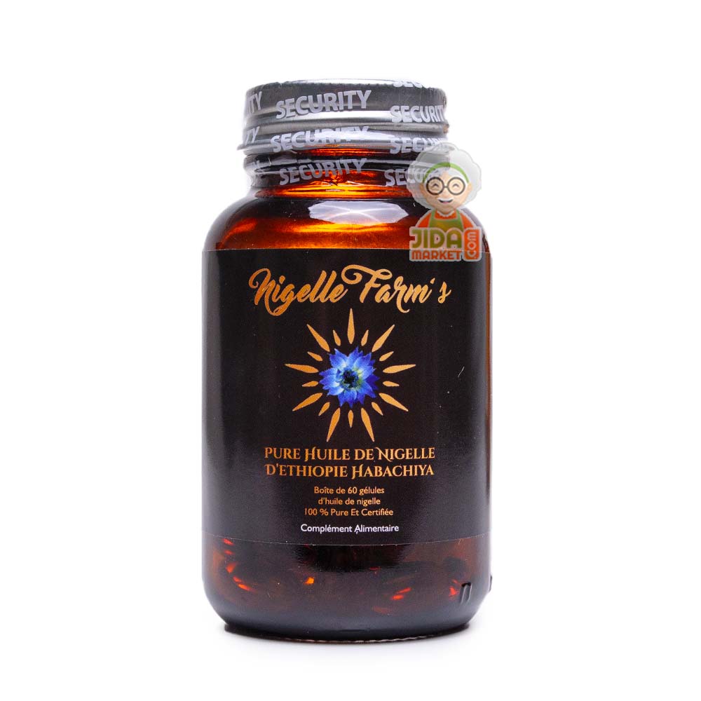 Capsules huile de nigelle 100% pure d'Ethiopie