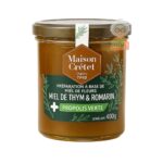Miel de thym et romarin enrichi à la propolis verte