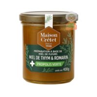 Miel de thym et romarin enrichi à la propolis verte