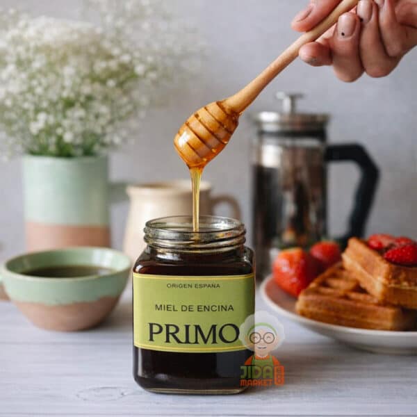 Miel de chêne Espagne pot 500g miel de miellat sombre