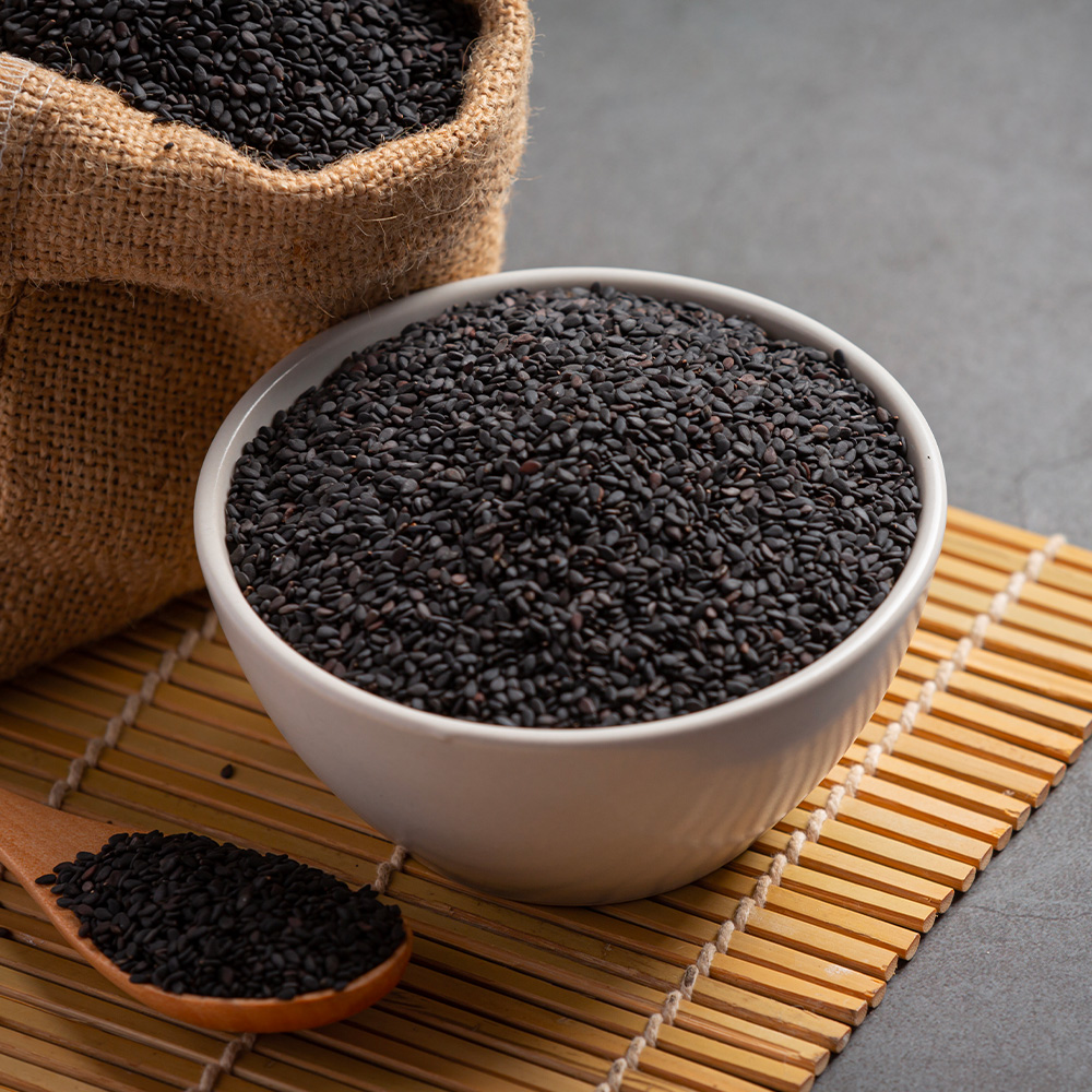 Graines de nigelle utilisées pour l'huile