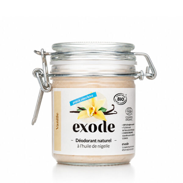 Déodorant naturel Vanille