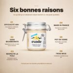Déodorant peau sensible vanille BIO - Sans bicarbonate | Exode naturel