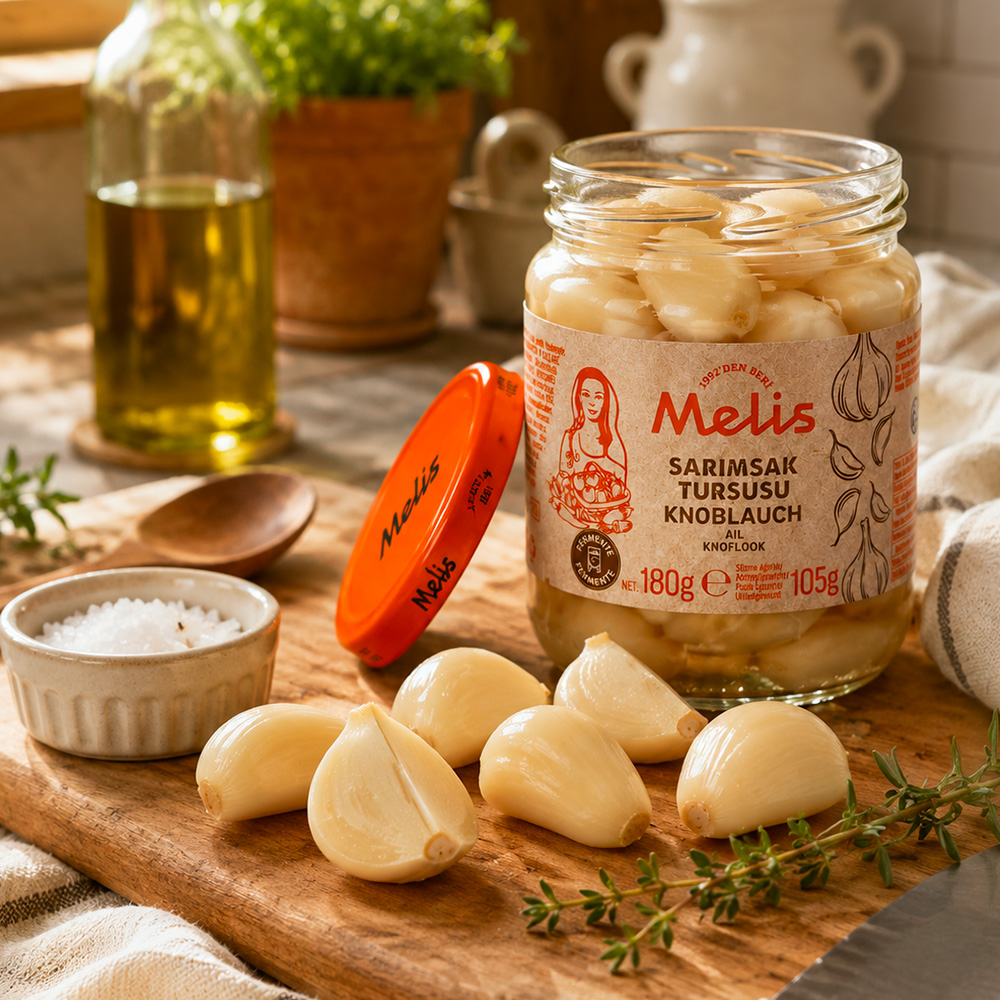 Ail confit au vinaigre