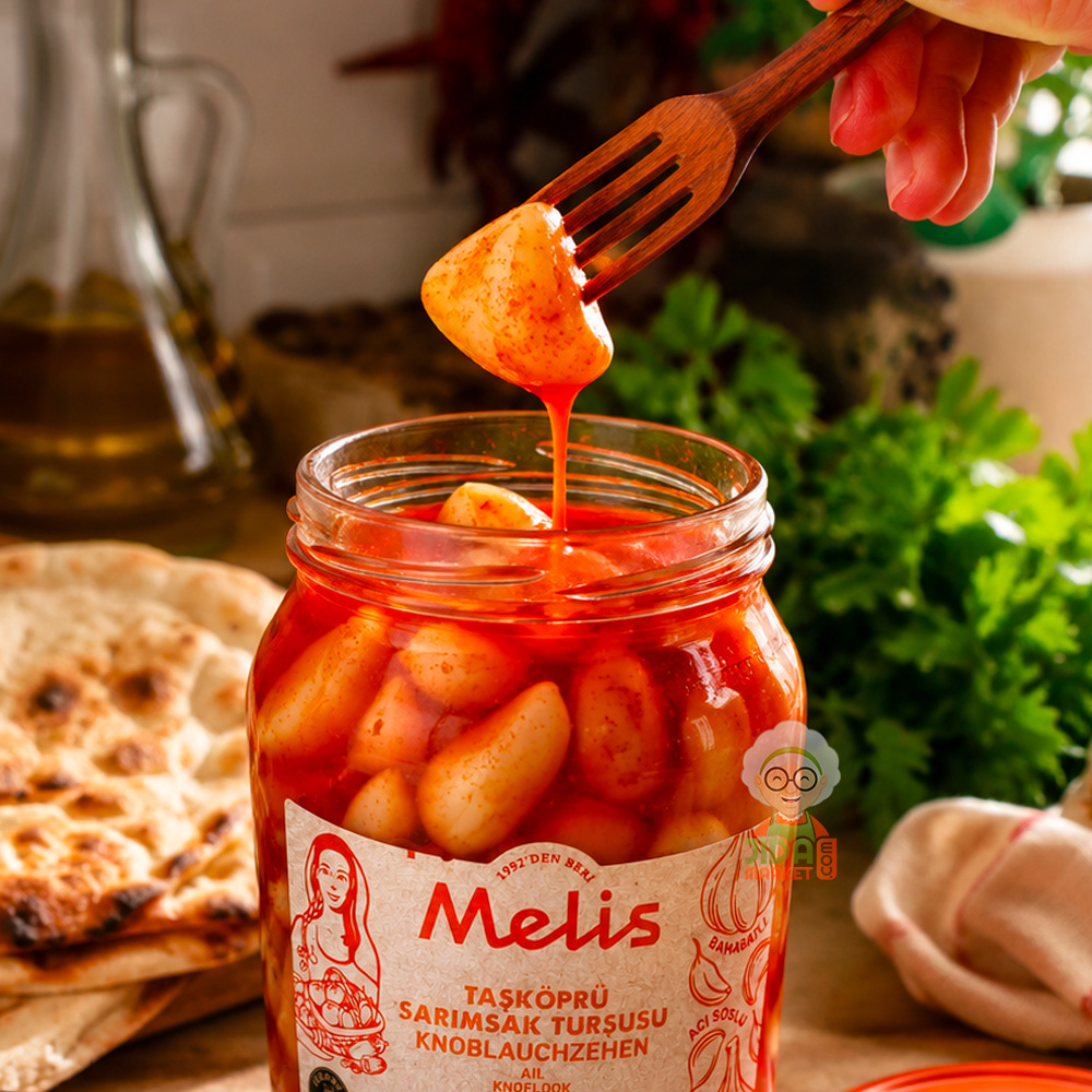 Ail confit et mariné