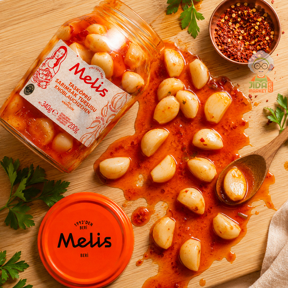 Ail confit et mariné