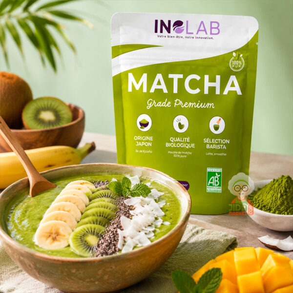 matcha latte bio origine Japon