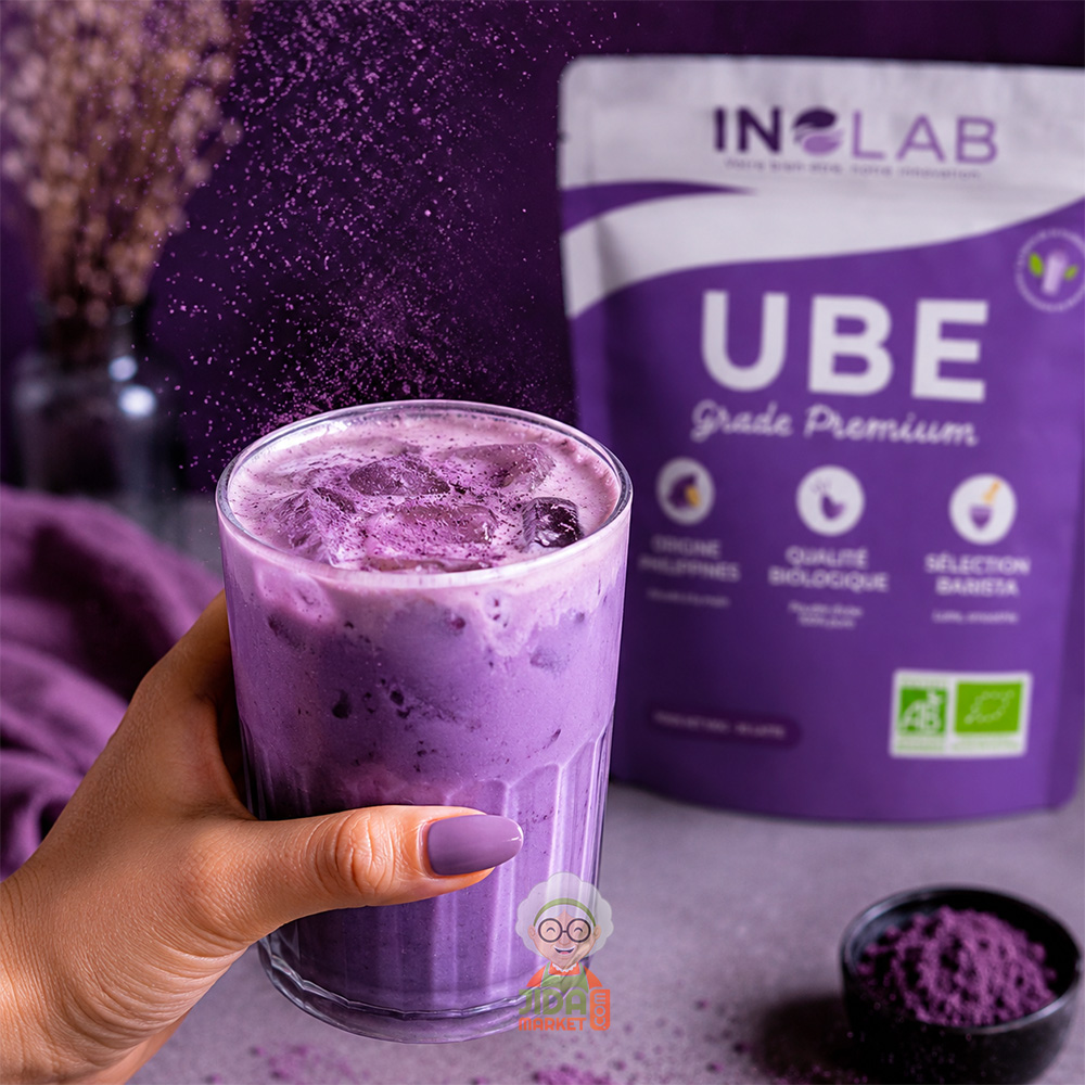 Ube Latte Bio Premium - Igname violet des Phillipines | INOLAB