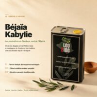Huile extra vierge de Kabylie (Bejaia)