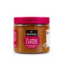 Mélange de 5 épices (badiane, cannelle, girofle, fenouil et poivre de Sichuan) - 80g