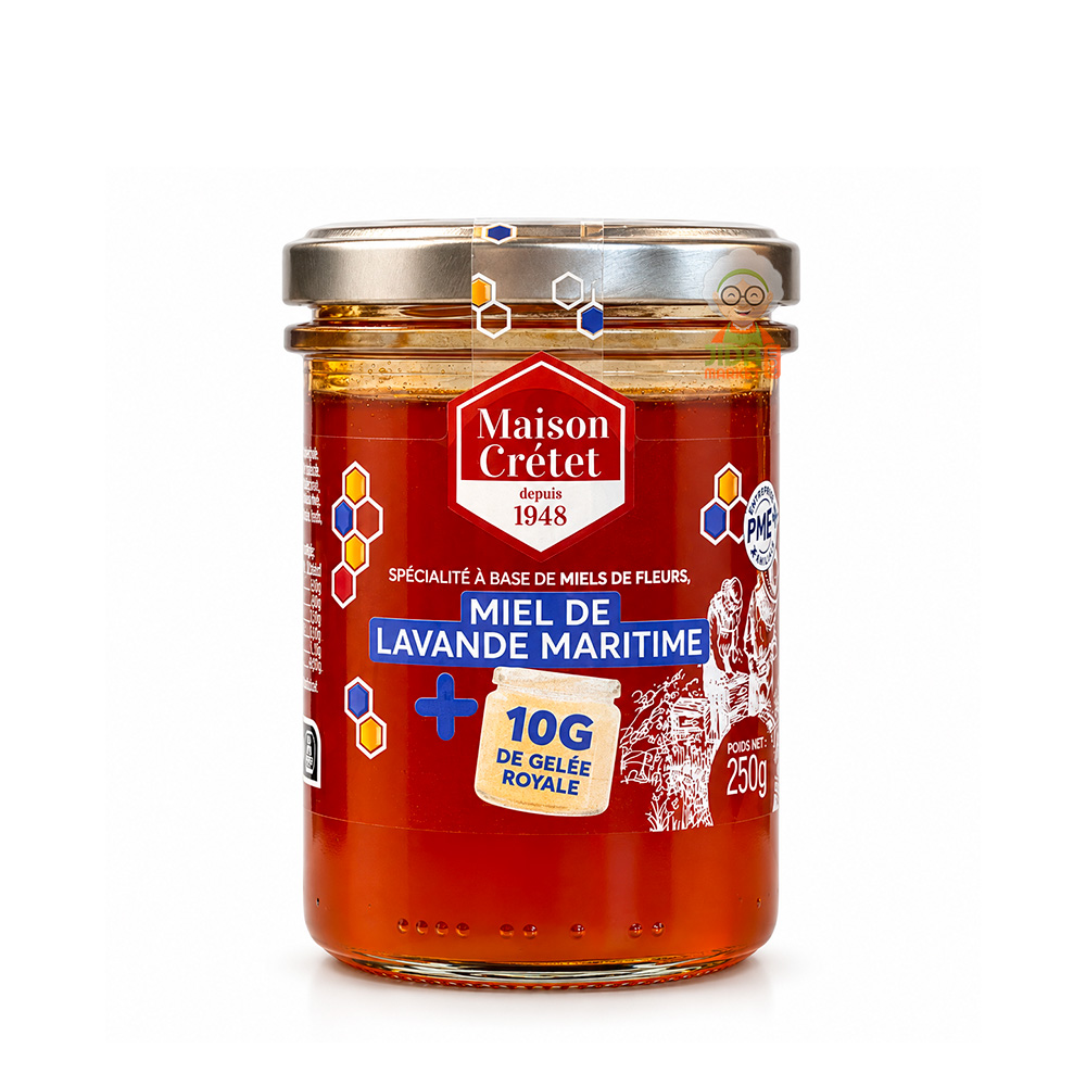 MIEL DE LAVANDE ET GELEE ROYALE