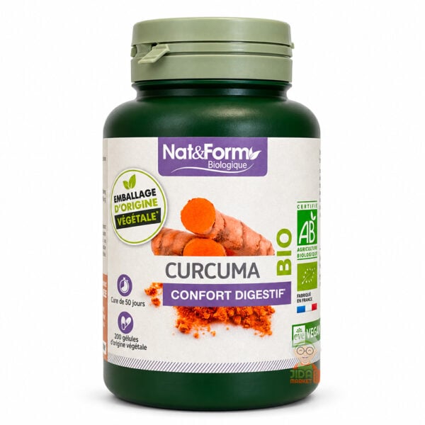 Curcuma bio - 200 gélules