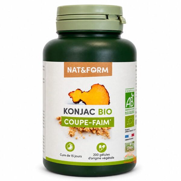 Konjac bio - 200 gélules